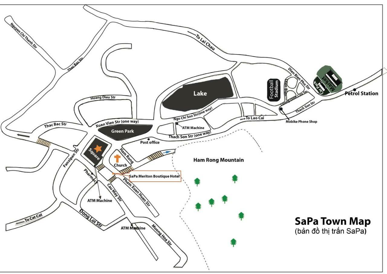 Sapa Meriton Boutique Hotel Εξωτερικό φωτογραφία
